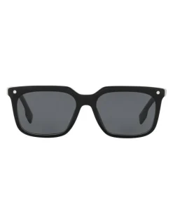 Burberry BE4337 Carnaby Black Sunglasses