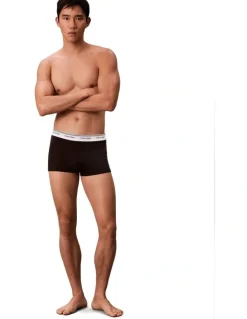 Calvin Klein Balance Cotton Stretch Trunks 3 Pack in Multi