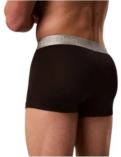 Calvin Klein Brushed Micro Trunks 3 Pack in Multi