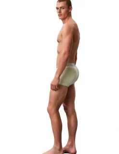 Calvin Klein Brushed Micro Trunks 3 Pack in Multi