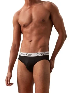 Calvin Klein Chromatic Briefs 3 Pack in Black