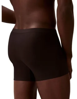 Calvin Klein CK Black Invisible Mesh Trunks in Black