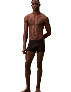 Calvin Klein CK Black Invisible Mesh Trunks in Black