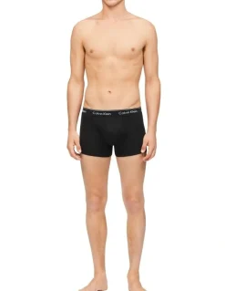 Calvin Klein Classics Cotton Trunks 3 Pack in Black