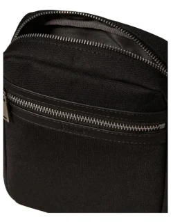 Calvin Klein Contrast Reporter Bag in Black