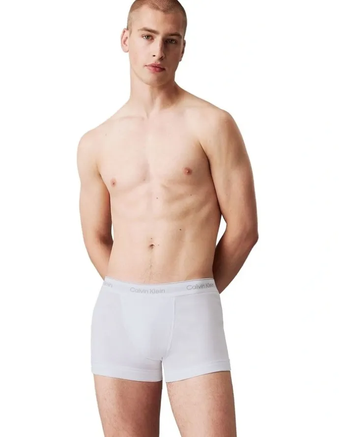 Calvin Klein Cotton Classics Cotton Trunks 3 Pack in Multi