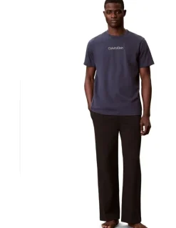 Calvin Klein Cotton Sleep Tee in Blue
