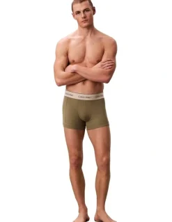 Calvin Klein Heritage Cotton Trunks 3 Pack in Multi
