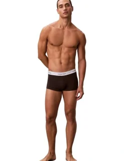 Calvin Klein Icon Cotton Low Rise Trunks 3 Pack in Multi