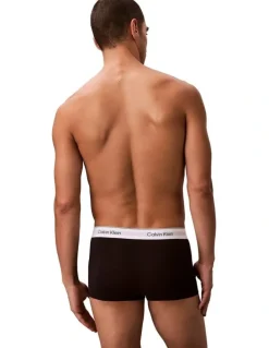 Calvin Klein Icon Cotton Low Rise Trunks 3 Pack in Multi