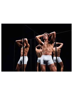 Calvin Klein Icon Cotton Hip Briefs 3 Pack in Black