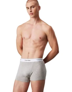 Calvin Klein Icon Cotton Relaxed Fit Trunks 3 Pack in Multi