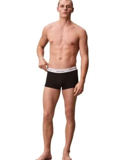 Calvin Klein Icon Cotton Low Rise Trunks 3 Pack in Multi