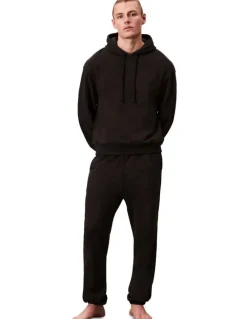 Calvin Klein Icon Cotton Terry Jogger in Black