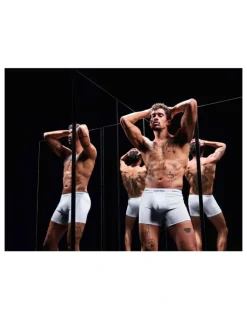 Calvin Klein Icon Cotton Trunks 3 Pack in Multi