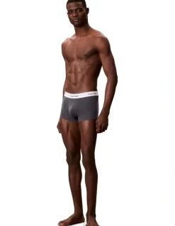 Calvin Klein Icon Cotton Low Rise Trunks 3 Pack in Multi