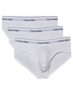 Calvin Klein Icon Cotton Hip Briefs 3 Pack in White