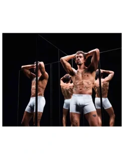 Calvin Klein Icon Cotton Hip Briefs 3 Pack in White