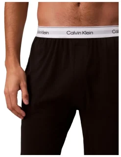 Calvin Klein Icon Cotton Stretch Sleep Jogger in Black