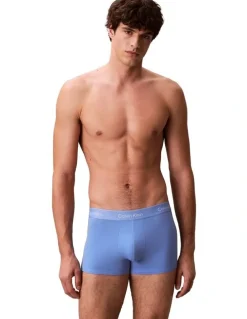Calvin Klein Icon Cotton Trunks 3 Pack in Multi