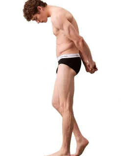 Calvin Klein Icon Cotton Hip Briefs 3 Pack in Multi