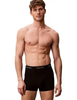 Calvin Klein Icon Cotton Stretch Relaxed Fit Trunk 5 Pack in Multi