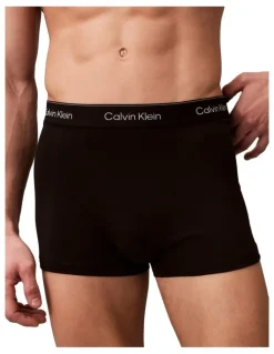 Calvin Klein Icon Cotton Stretch Relaxed Fit Trunk 5 Pack in Multi