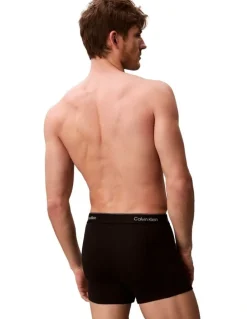 Calvin Klein Icon Cotton Stretch Relaxed Fit Trunk 5 Pack in Multi