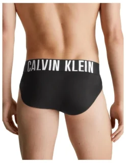 Calvin Klein Intense Power Micro Briefs 3 Pack in Black_UB1
