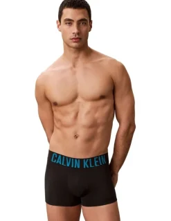 Calvin Klein Intense Power Cotton Trunks 3 Pack in Multi