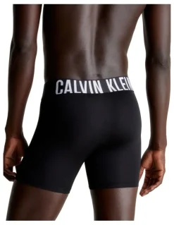 Calvin Klein Intense Power Micro Boxer Briefs 3 Pack in Black_UB1