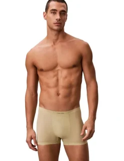 Calvin Klein Invisibles Trunks in Sage Green