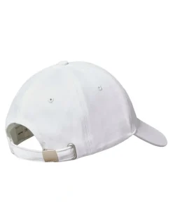 Calvin Klein Logo Embroidery Baseball Cap in White