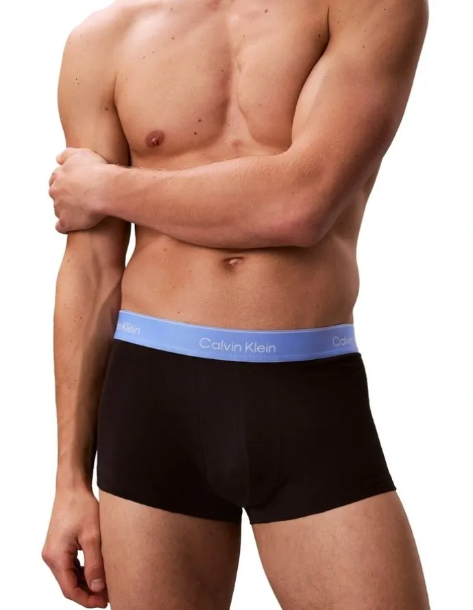 Calvin Klein Low Rise Trunk 3 Pack in Multi