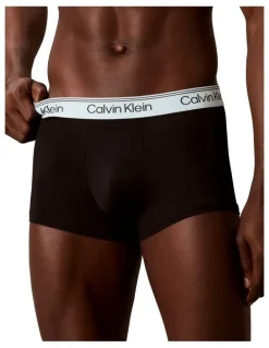 Calvin Klein Low Rise Trunk Pack Of 3 in Multi