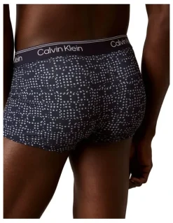 Calvin Klein Micro Stretch Low Rise Trunks 3 Pack in Multi