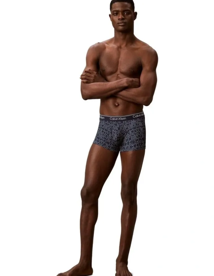 Calvin Klein Micro Stretch Low Rise Trunks 3 Pack in Multi