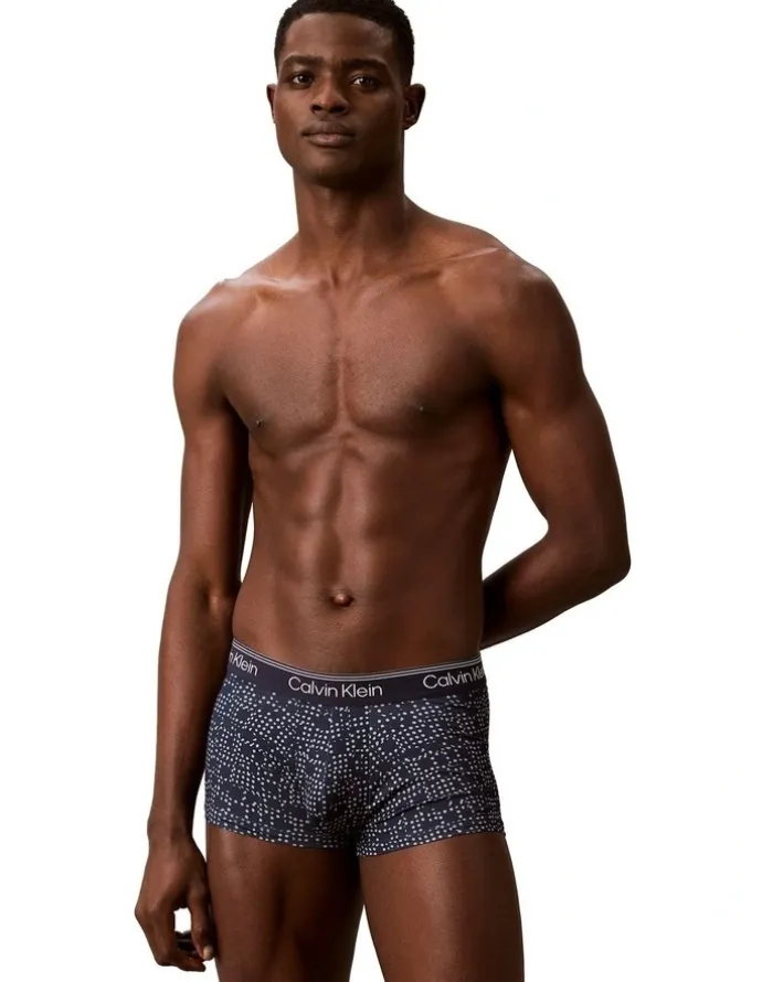 Calvin Klein Micro Stretch Low Rise Trunks 3 Pack in Multi