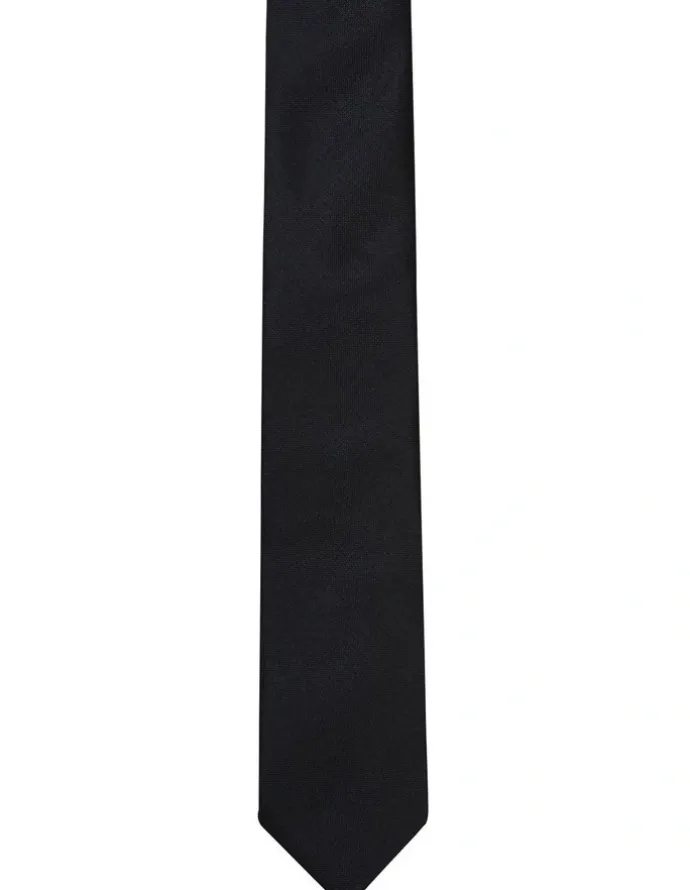 Calvin Klein Plain Tie in Black