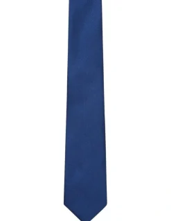 Calvin Klein Plain Tie in Navy