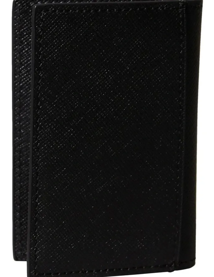 Calvin Klein Refined Compact Billfold Wallet in Black