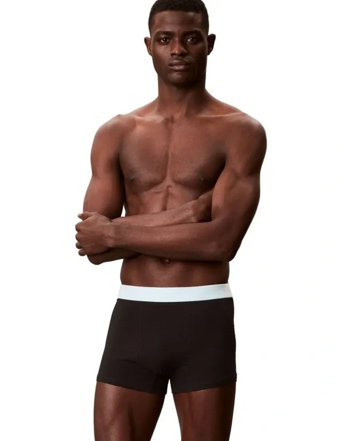 Calvin Klein Relaxed Fit Trunks 3 Pack in Multi