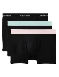 Calvin Klein Relaxed Fit Trunks 3 Pack in Multi