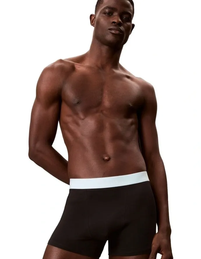 Calvin Klein Relaxed Fit Trunks 3 Pack in Multi