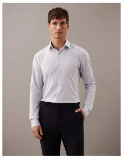 Calvin Klein The Poplin Shirt Slim Fit in Denim Day