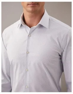 Calvin Klein The Poplin Shirt Slim Fit in Denim Day