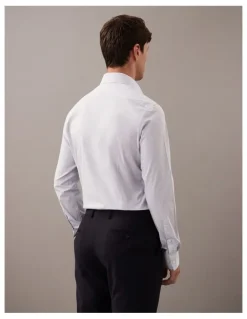 Calvin Klein The Poplin Shirt Slim Fit in Denim Day