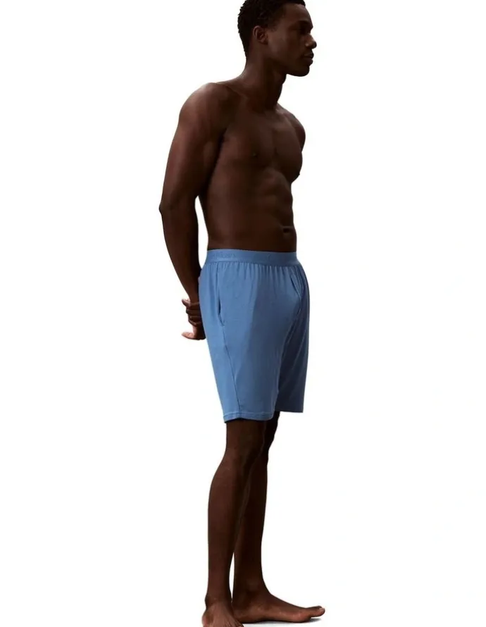 Calvin Klein Ultra Soft Modal Pyjama Shorts in Liberty Blue