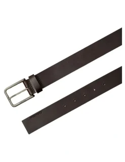 Calvin Klein Warmth Buckle Smooth Belt 35mm in Brown