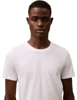 Calvin Klein Cotton Classics Crew Tshirt 3 Pack in White